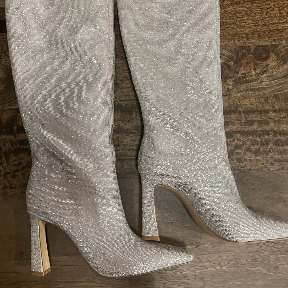 STEVE MADDEN RHINESTONE BOOTS